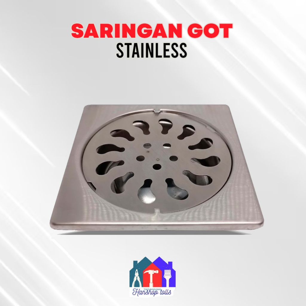 Saringan Got Kamar Mandi Stainless Saluran Pembuangan Air Kamar Mandi