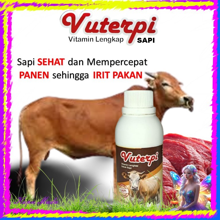 VITAMIN SAPI AGAR CEPAT GEMUK / vitamin sapi penggemuk badan / penggemuk sapi super cepat / vit sapi
