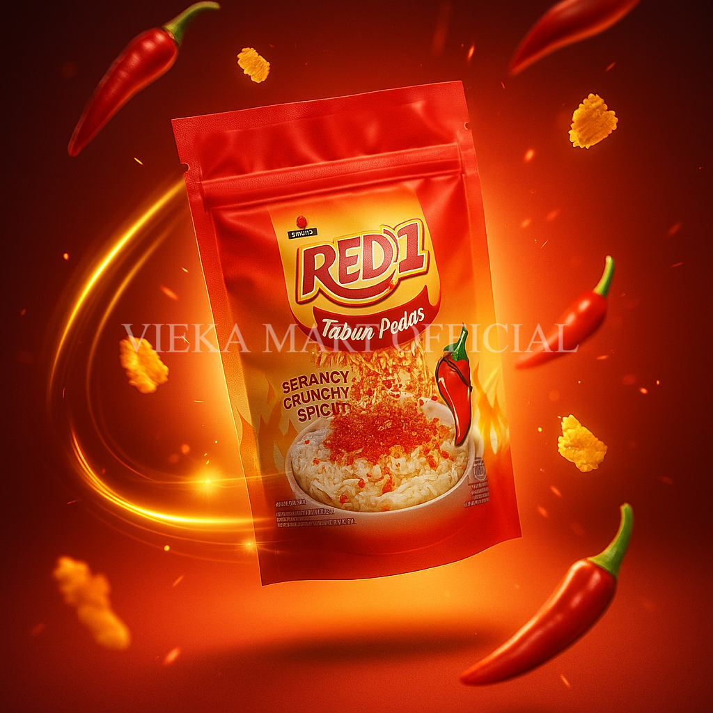 

Red 1 Bawang Goreng Tabur Pedas 30 gram