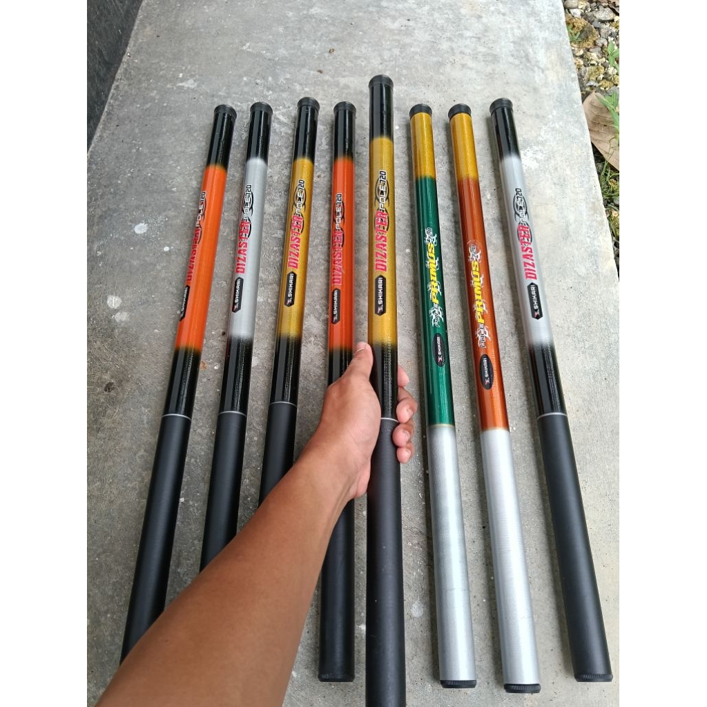 Tegek Bendera Sholawat Murah, Joran Pancibg Ukuran 720cm/7 meter 630cm/6 meter 540cm / 5 meter