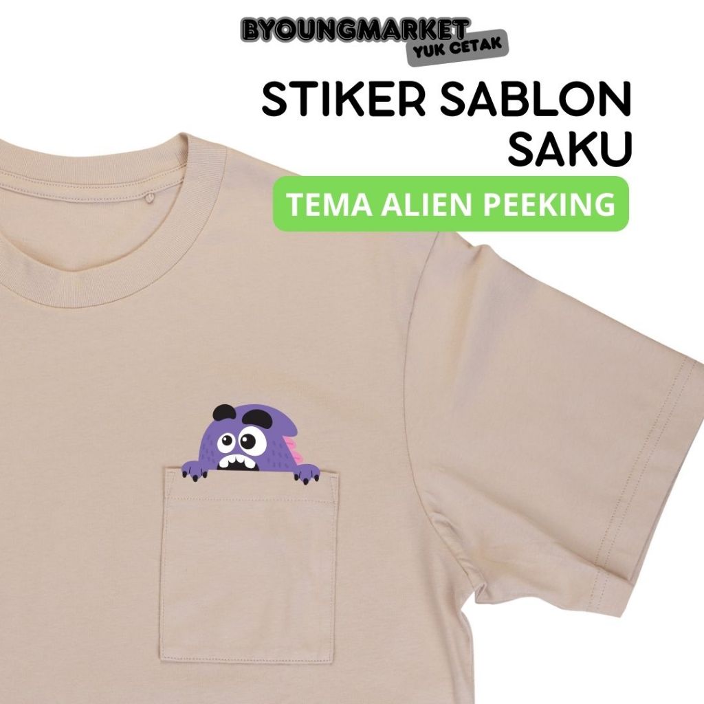 

Stiker Sablon Label Nama Baju Stiker Custom Nama Label Printing Kain / Kaos Sablon Setrika Tema Alien