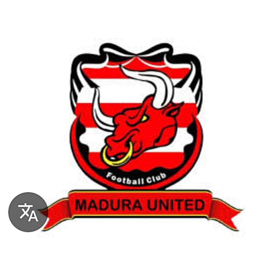 Patch bordir Club Madura united FC / Emblem Madura united FC / Logo Madura united FC Bagus dan Rapi