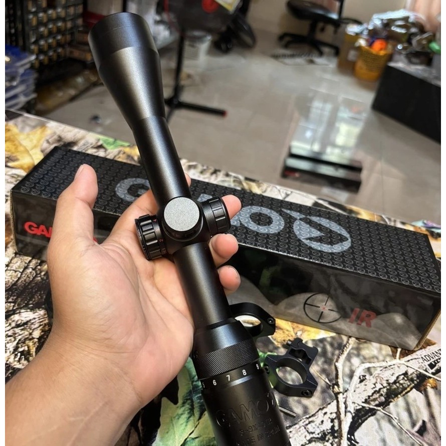 Teleskop Jarak Jauh GAMO 3-9X40IR Tahan Getaran Made In Spain