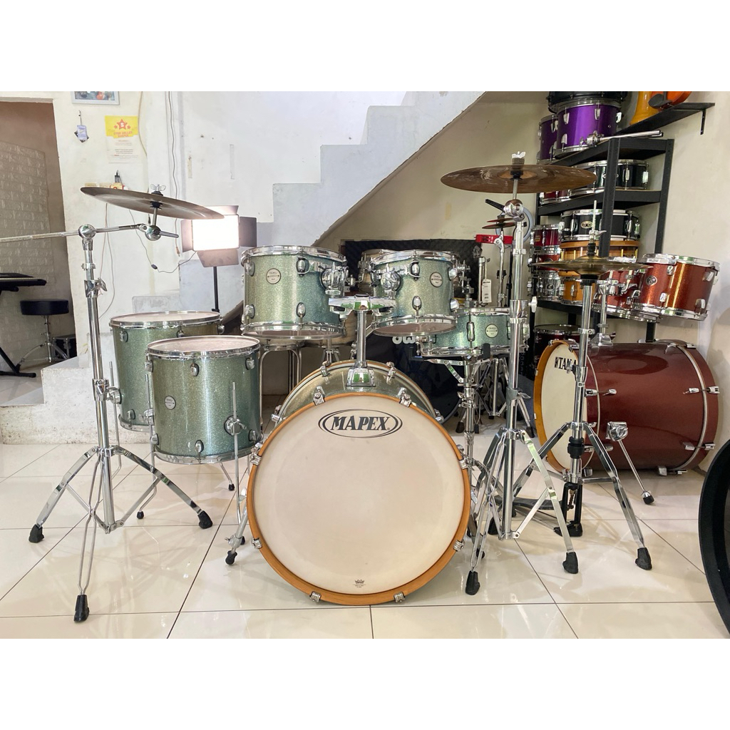 Drum set mapex meridian Full birch 6pcs