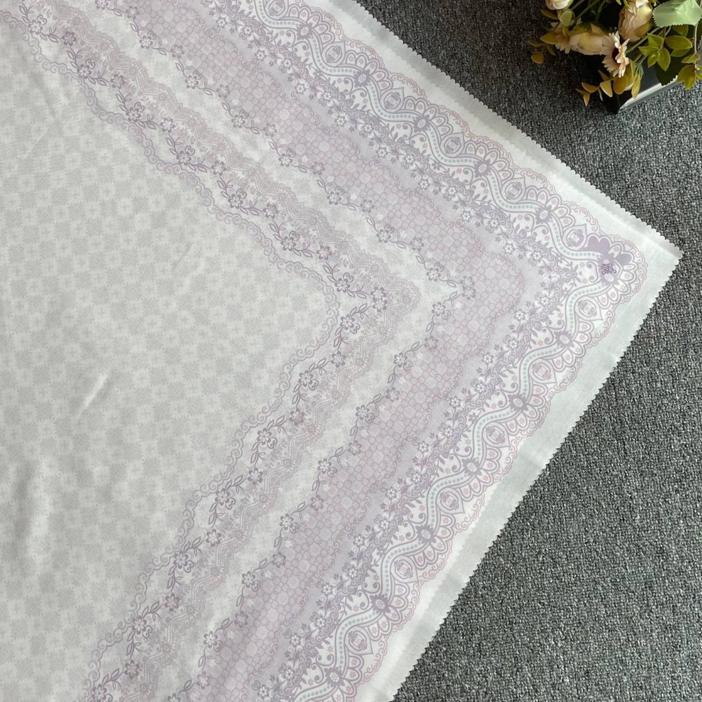 SY Hijab Motif 150-160 Segi Empat Voal Premium Laser Cut Free Pouch