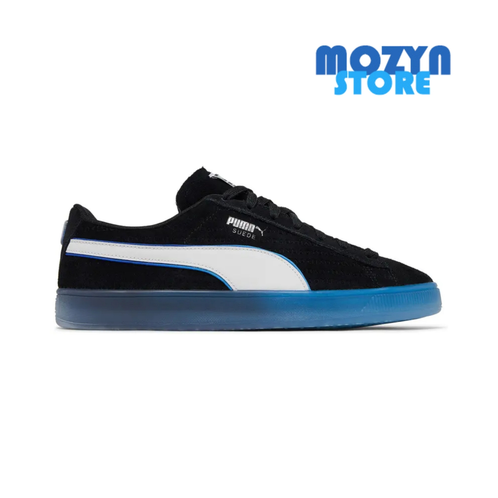 Sneakers PlayStation x Suede 'Black Glacial Grey' - Sepatu Casual Sport Style Pria Dewasa