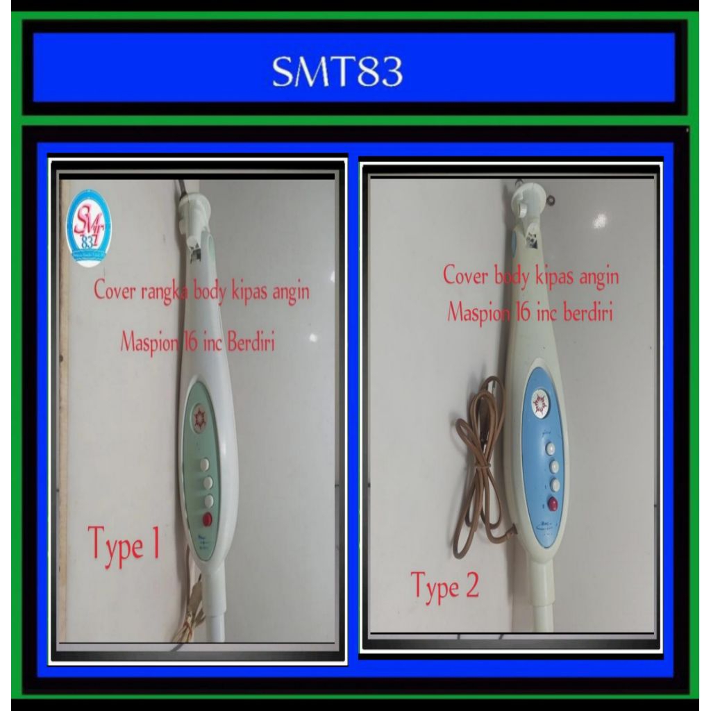cover rangka body kipas angin Maspion 16 inc berdiri