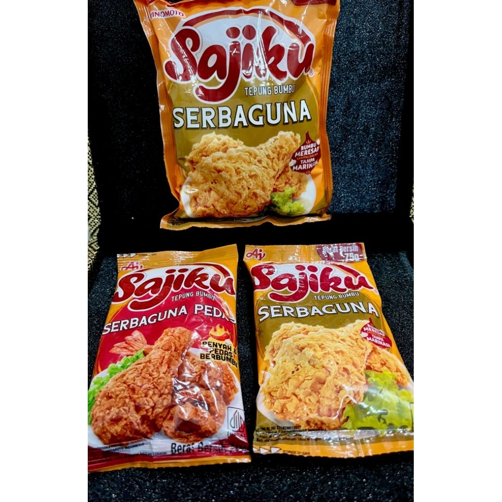 

Radeva Store: SAJIKU TEPUNG BUMBU SERBAGUNA 75 g & 220 g