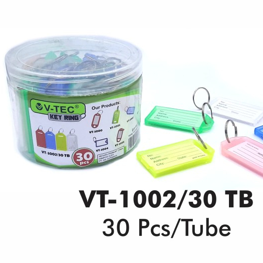 

Gantungan Kunci Keyring V-TEC VT-1002 Isi 30 Keyring Cup Isi 30