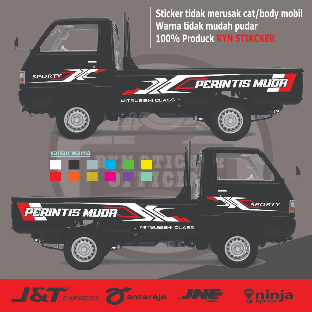 Stiker Cutting Mobil Pick Up L300 / Sticker L300 Pick Up