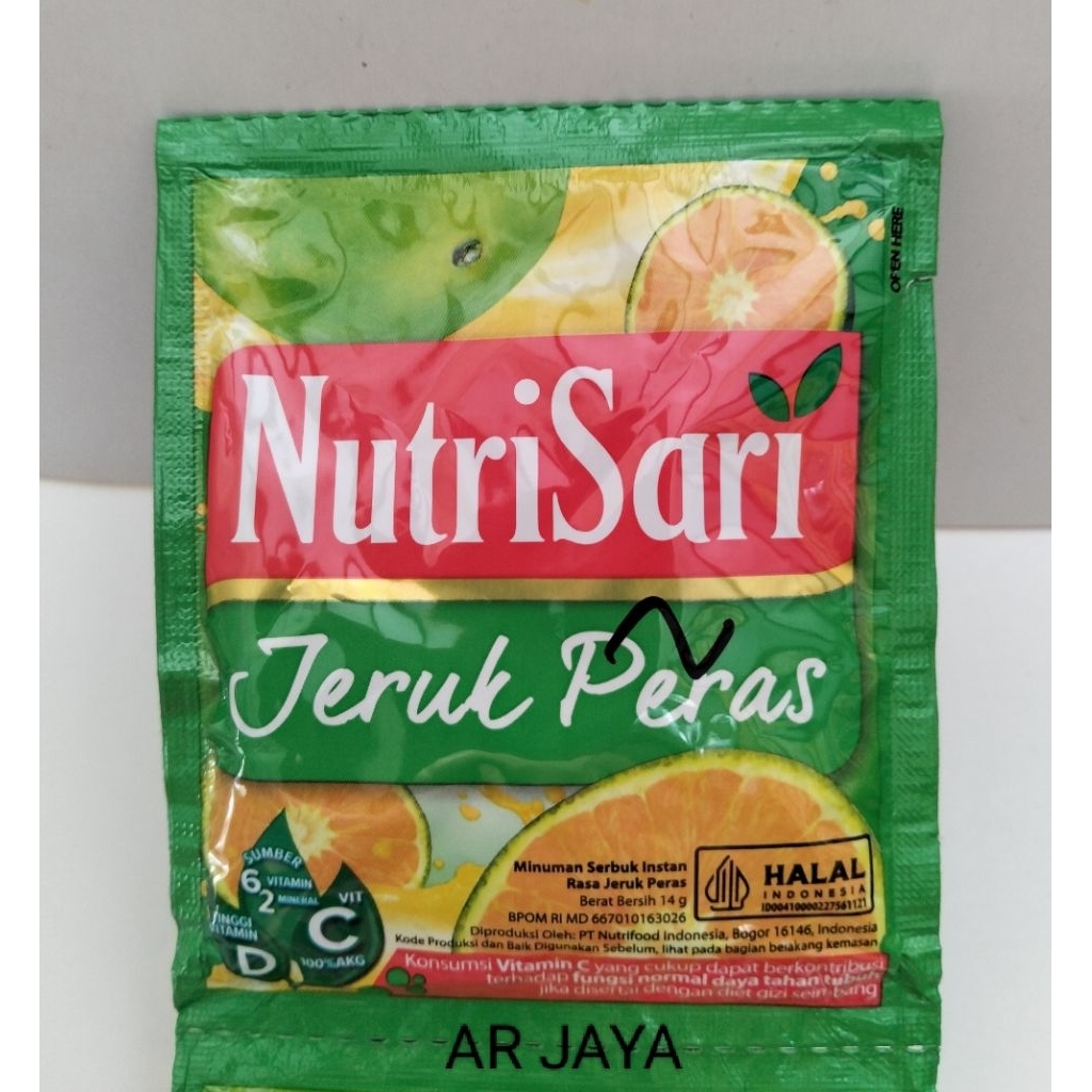 

Nutrisari jeruk peras
