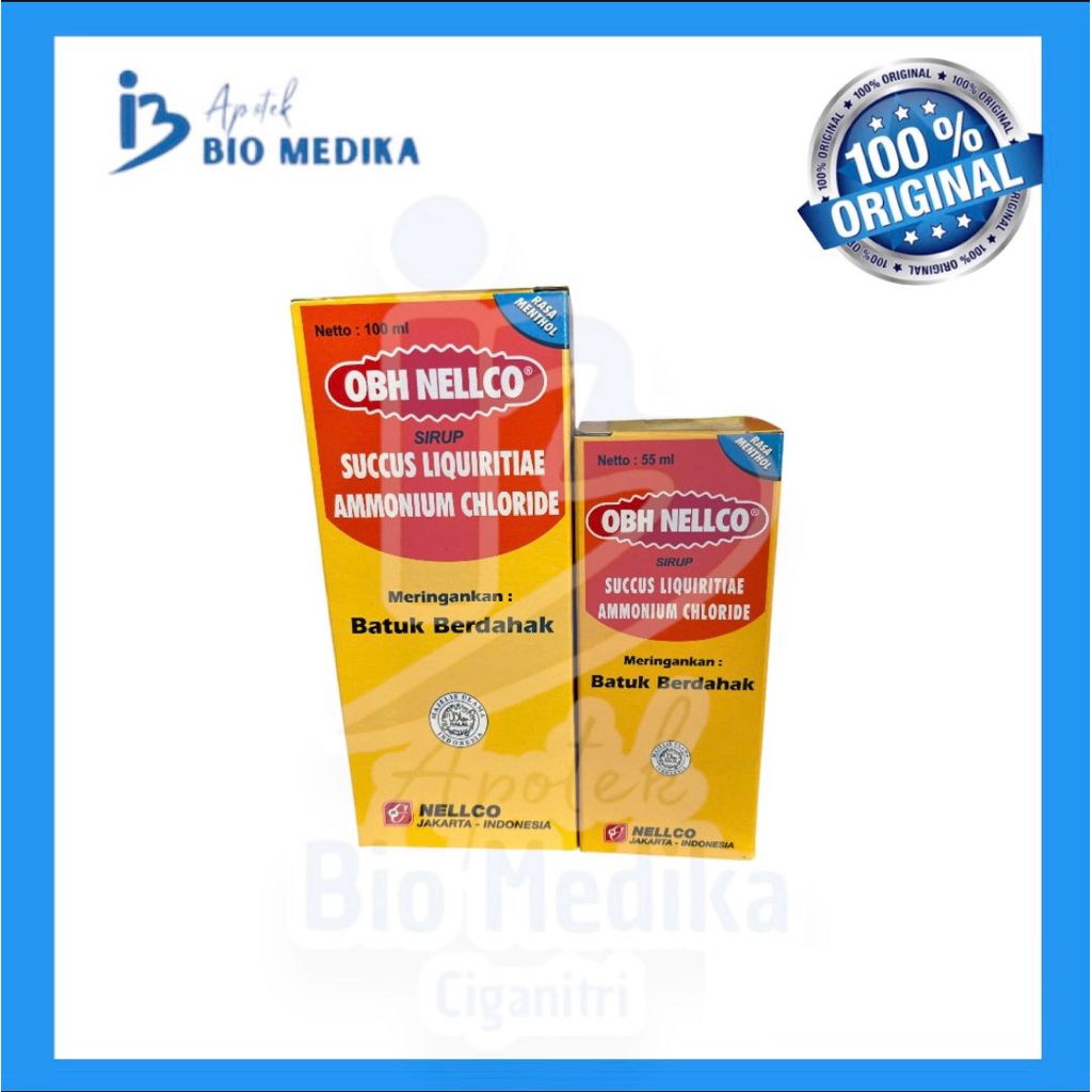OBH NELLCO SIRUP - BATUK BERDAHAK