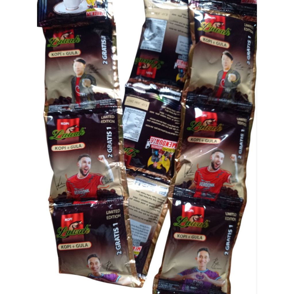 

Kopi Luwak Hitam 15 Sachet-Coffee Instan