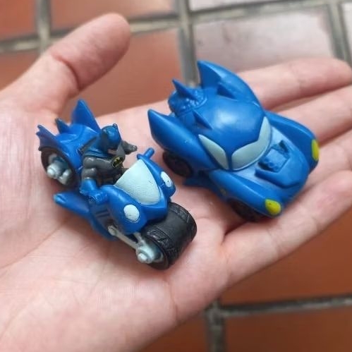 Batman Figure Batmobile Original DC set 2pc