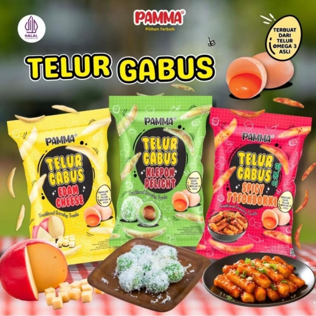 

PAMMA TELUR GABUS 65gr