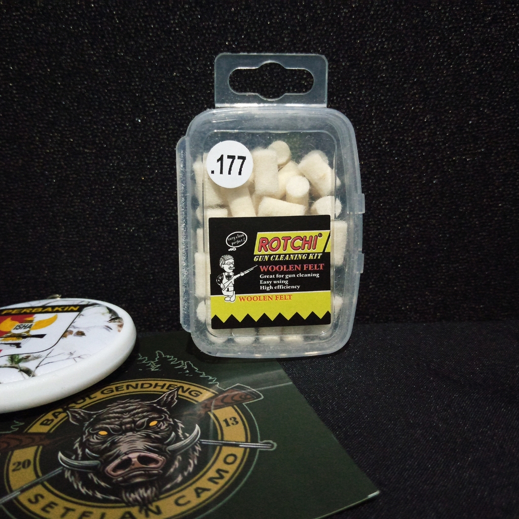 ROTCHI WOOLEN FELT CLEANING CAL 177 / KAIN PEMBERSIH LARAS (SC2492)