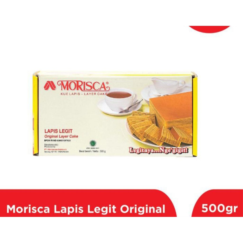 

Kue Lapis Legit Morisca 500gr