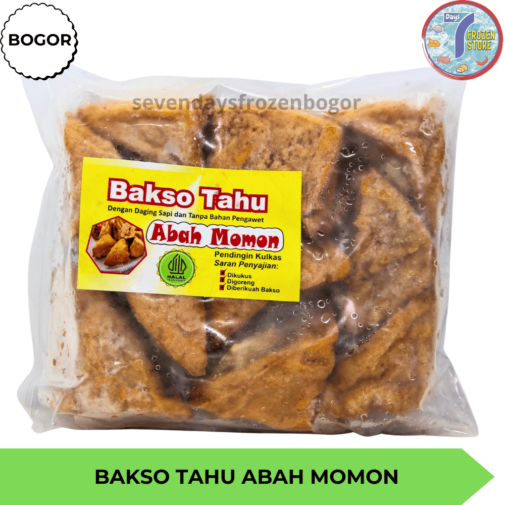 

Bakso Tahu Sapi Abah Momon Beku Frozen 300 Gr