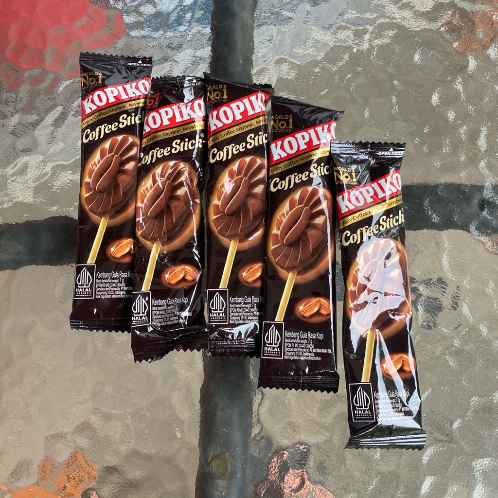 

Permen Kopiko Coffe Stick Kemasan 7 gram Baru