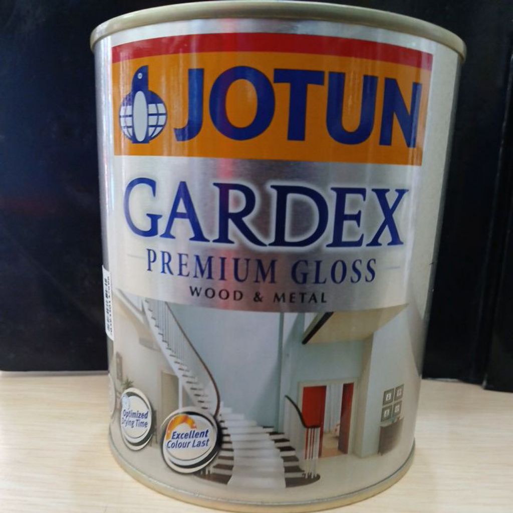 JOTUN GARDEX CAT KAYU DAN BESI/CAT KAYU/CAT BESI 1 LTR