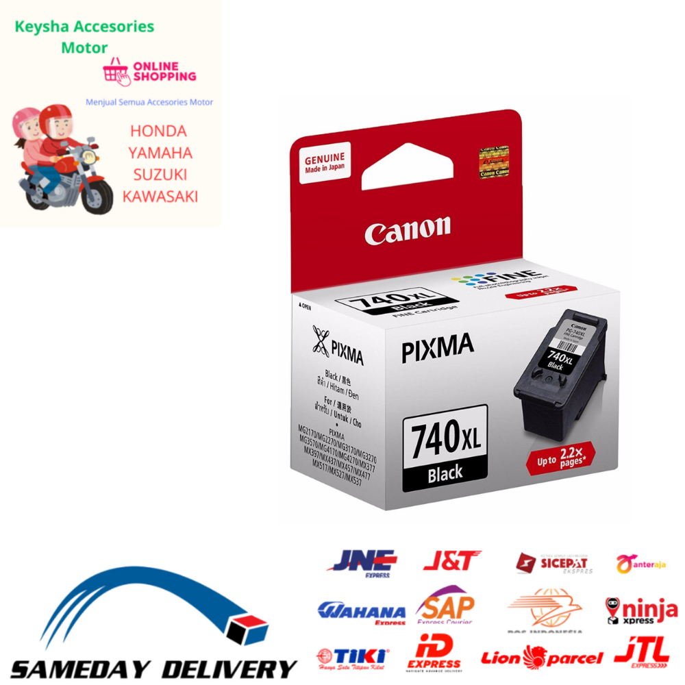 Cartridge Tinta Canon 740XL Black  Original