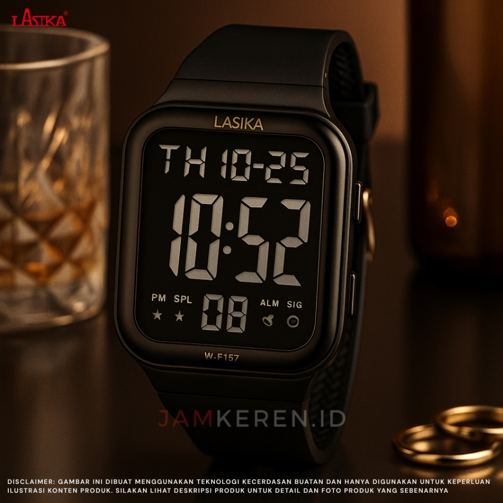 Lasika - Jam Tangan Pria Anti Air - Jam Tangan Pria Digital Anti Air - Lasika 5157 WF157 Original