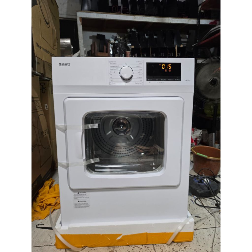 Pengering Dryer Galanz 10.5kg konversi Gas