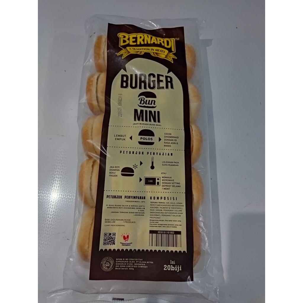 

roti burger mini