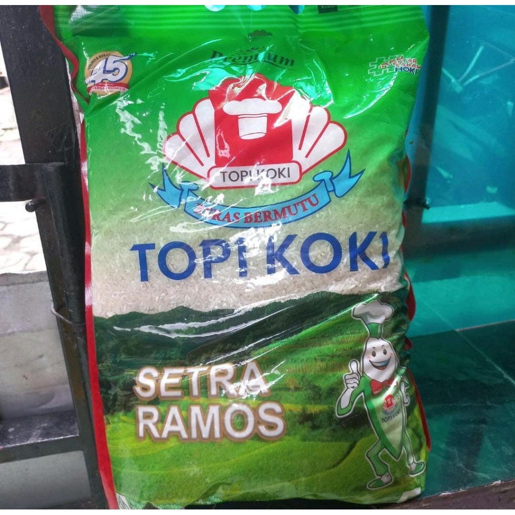 

beras TOPI KOKI PREMIUM 5KG