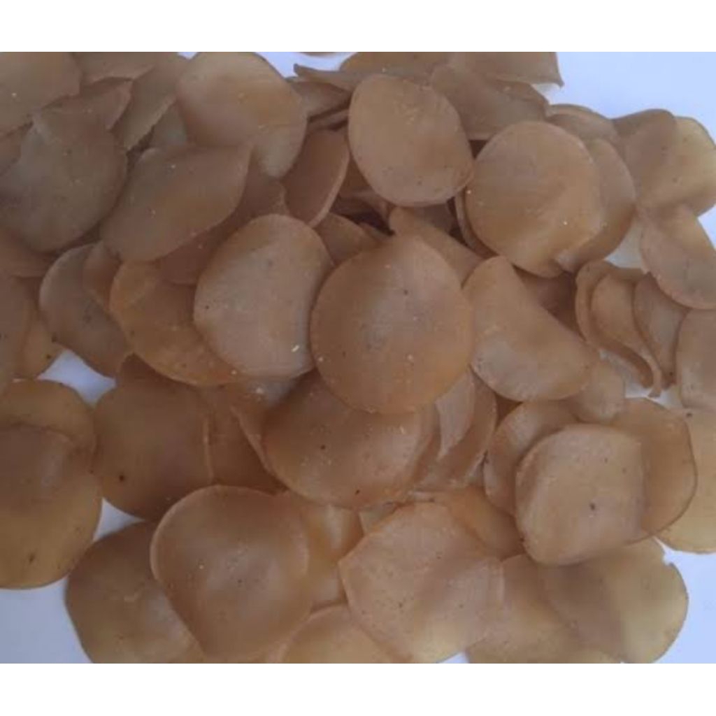 

KERUPUK PULI BAWANG MENTAH 1KG HOME MADE