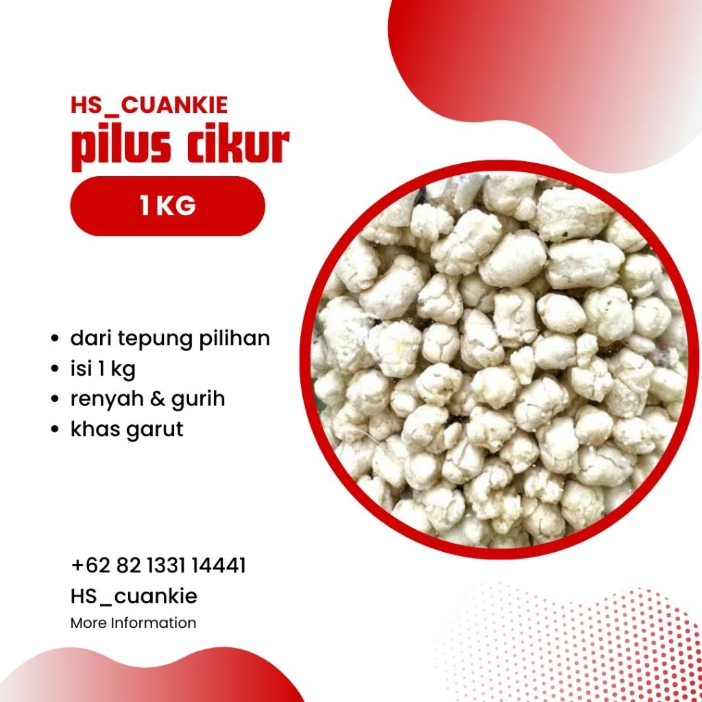 

TERMURAH | PILUS CIKUR 1 KG