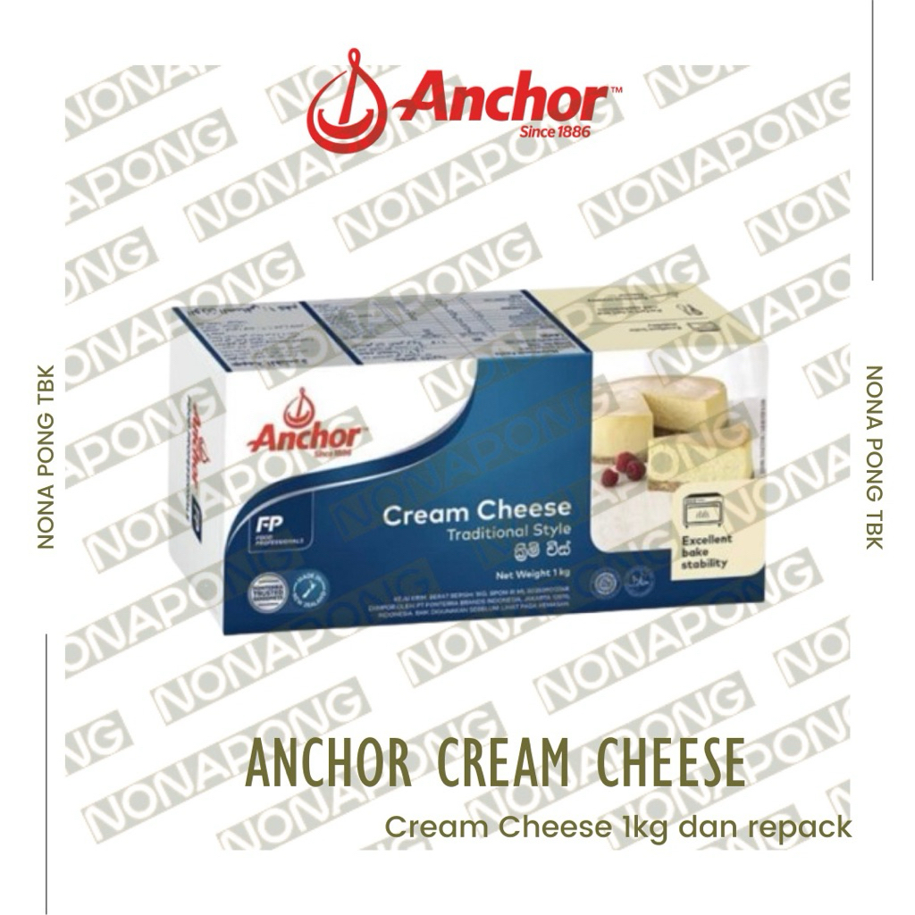 

Cream Cheese | Krim Keju | Cream Keju | Cheesecake | Anchor Cream Cheese | Anchor Krim Keju | Anchor Cream Cheese repack 250gram