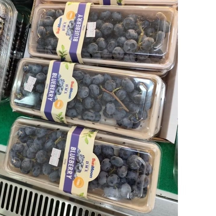 

Blueberry sunmoon DMX 200 gr Crunchy manis segar / pack