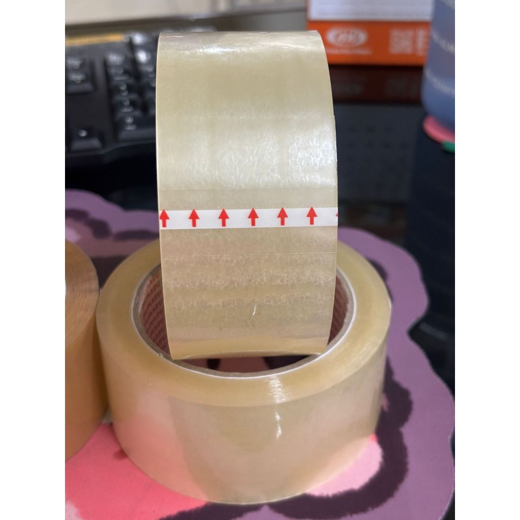 

Lakban Daimaru OPP Tape Size 48 mm x 90 yard x 45 micron Warna Transparant / Bening