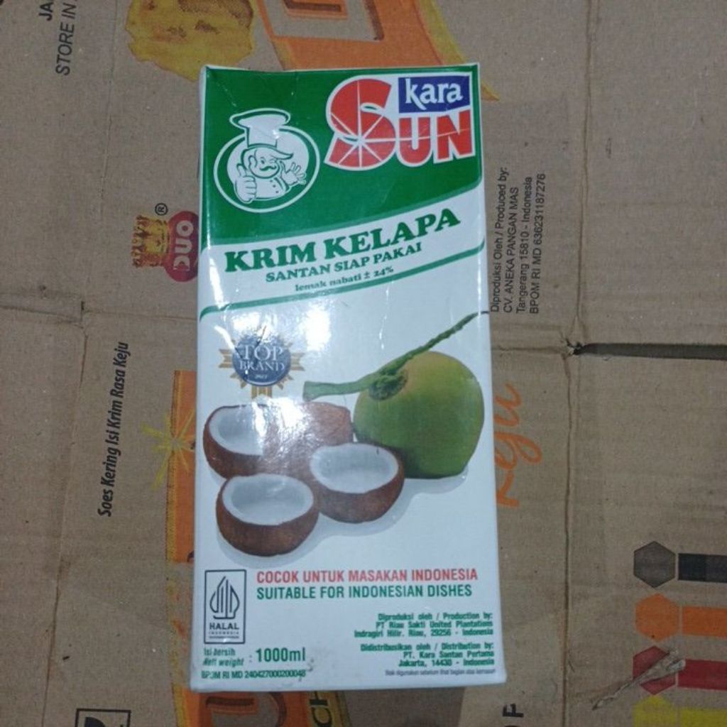 

sun kara santam kelapa 1liter