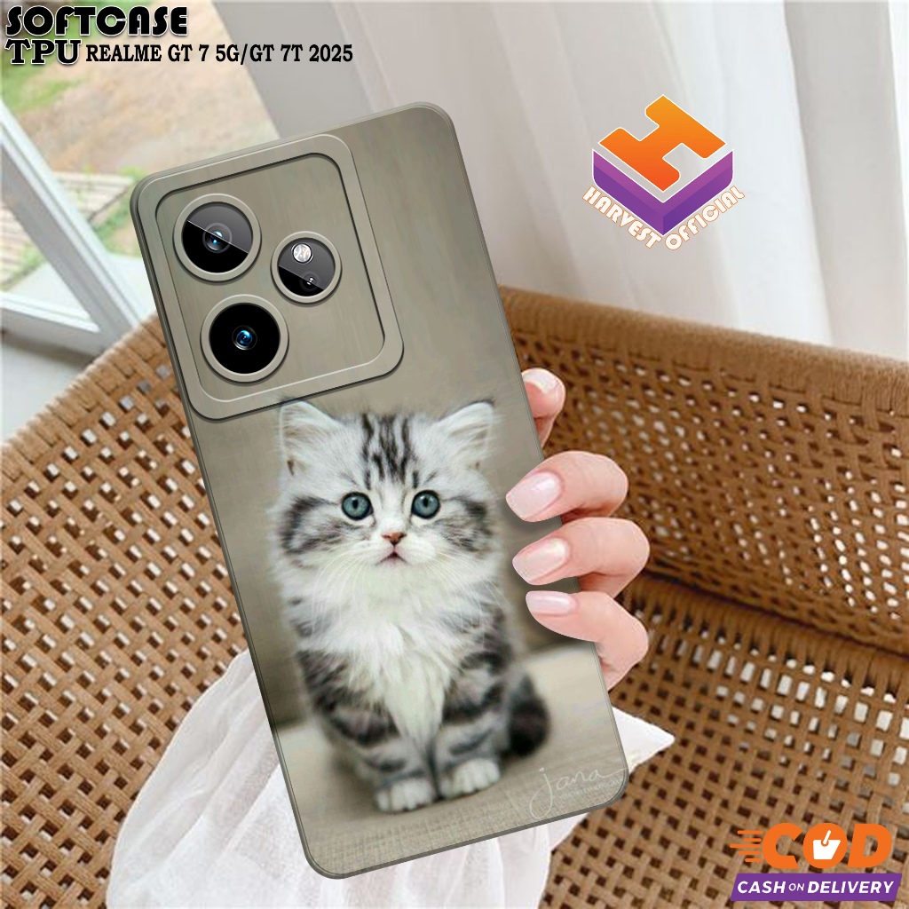 Case Hp REALME GT 7 5G/GT 7T 2025 - Soft Pro Camera - Softcase REALME GT 7 5G/GT 7T - Casing REALME 