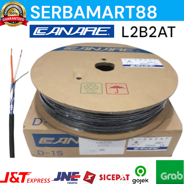 KABEL CANARE L2B2AT ORIGINAL JAPAN METERAN - CABLE METER L2B2AT MIC CANARE JEPANG