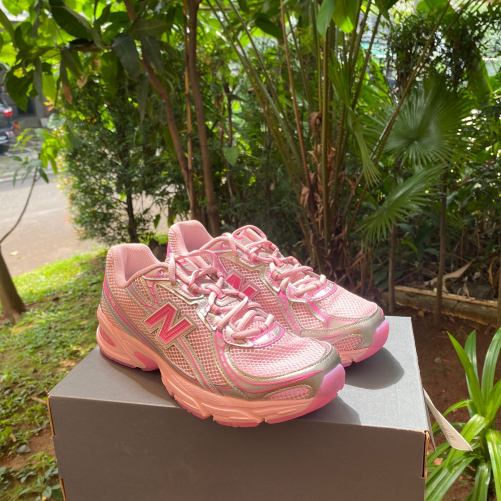 NEW BALANCE 740 X atmos pink 'PINK VACATION' 100% AUTHENTIC