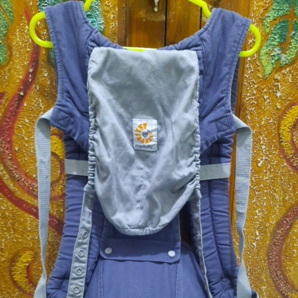 Prelove gendongan hipseat ergobaby original - Twilight Blue