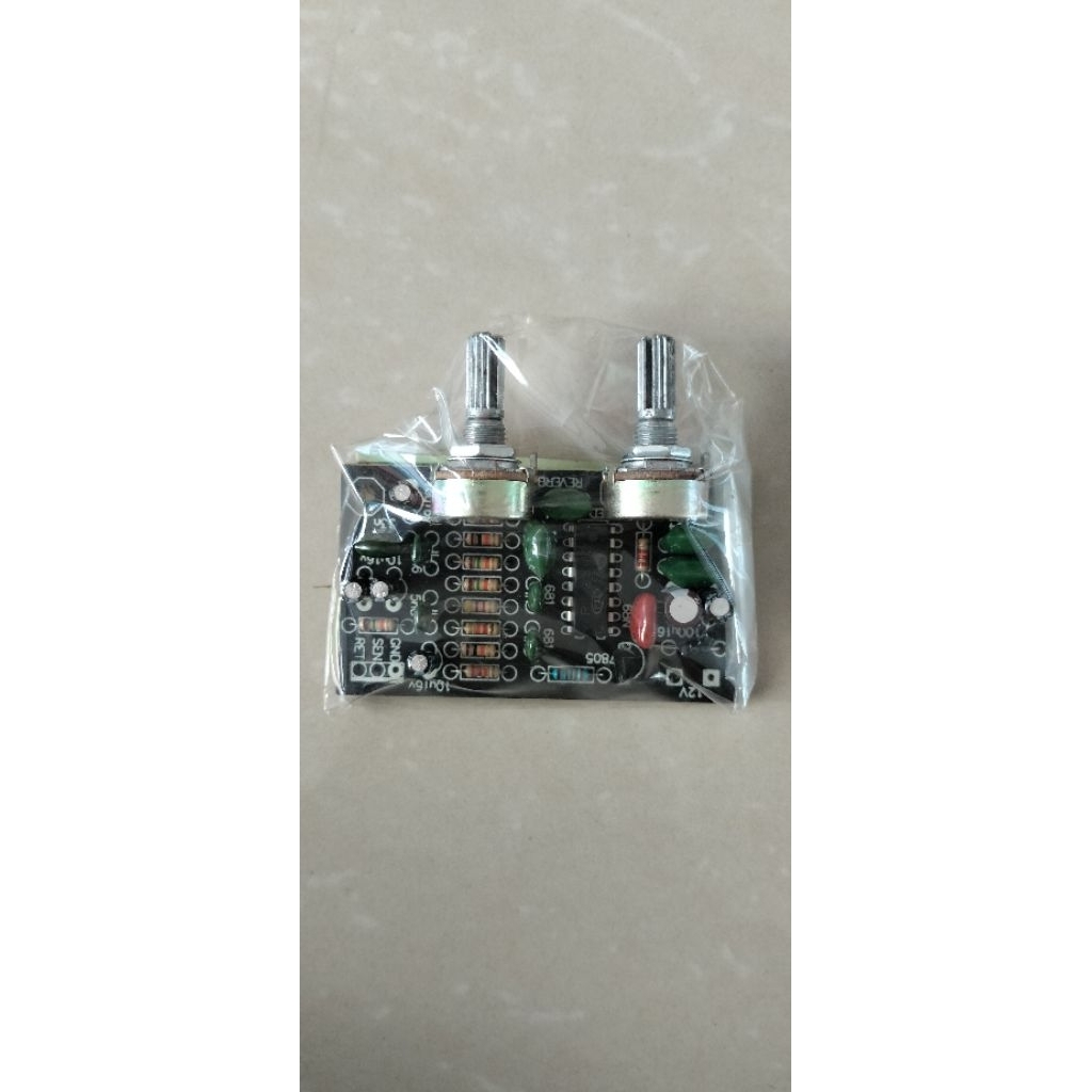 Kit Efek Reverb Echo Mixer Audio Amplifier Rakitan - Produk Alfa