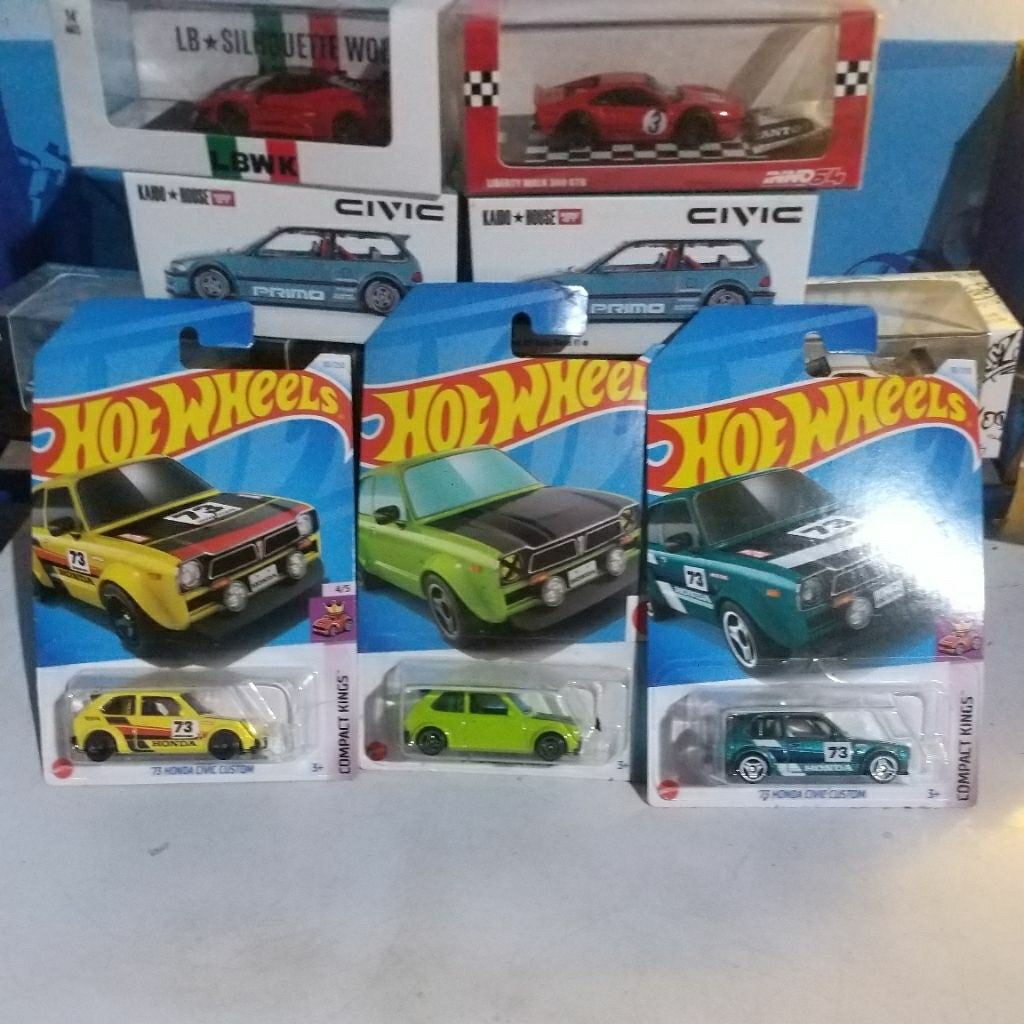 Hot Wheels - '73 Honda Civic Custom