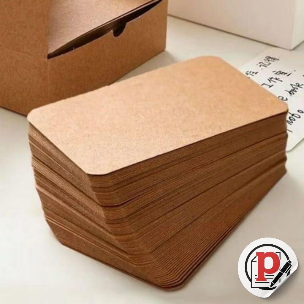 

BLANK CARD / CRAFT PAPER / KARTU KOSONG / CARD NAME / KARTU