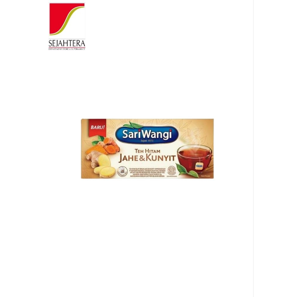 

SARIWANGI TEH JAHE & KUNYIT 25s X 1.5g