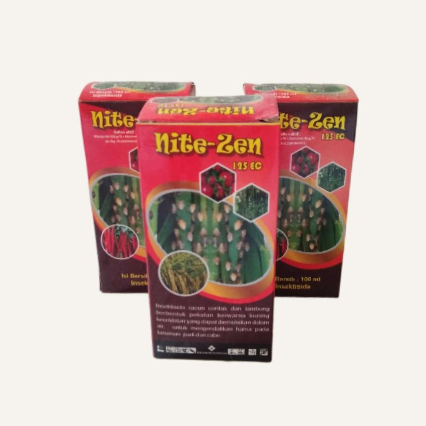 Insektisida Nite Zen 100ml - Insektisida Sistemik Nite-zen untuk wereng pada padi, Trips dan kutu ca