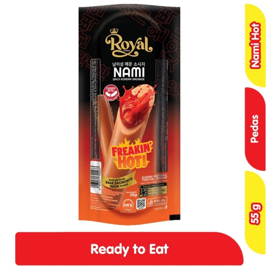 

Royal Sosis Single Hot 55g