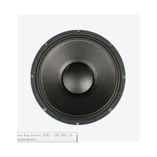 Desibel Speaker Subwoofer 18in 451006 DESIBEL
