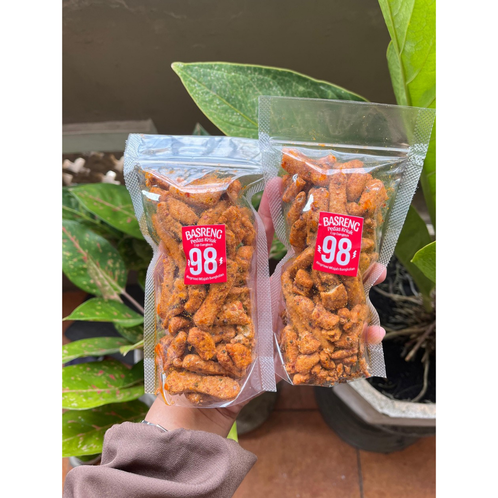

Basreng Daun Jeruk Kekinian – Congjaya 98 [Pouch 90gr]