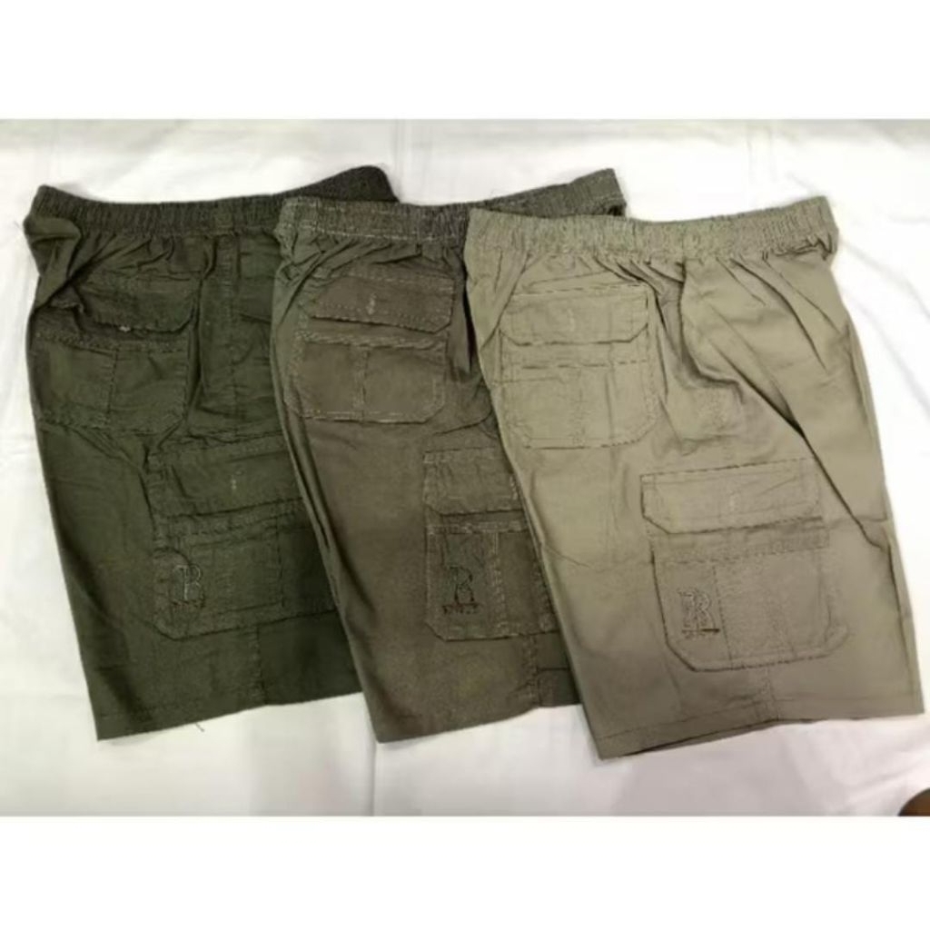 Celana Cargo Pendek Pria import