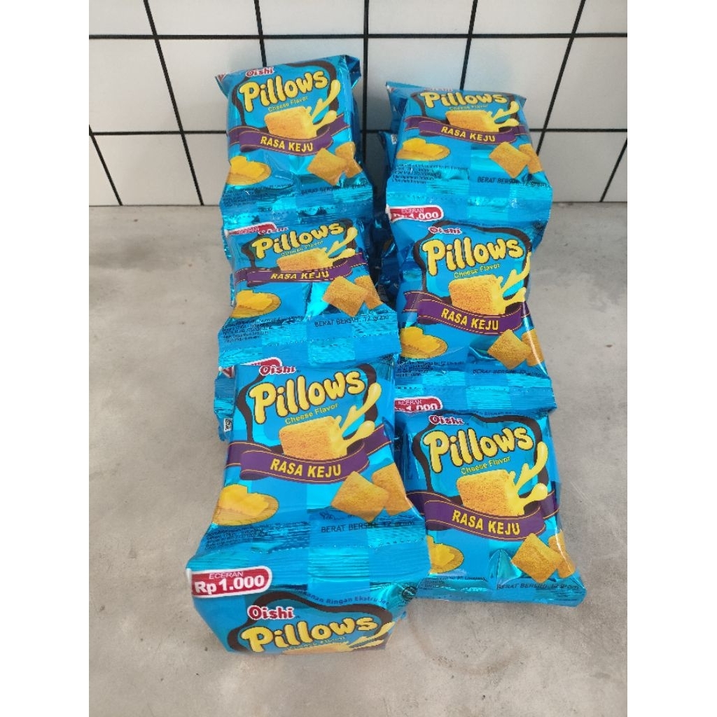 

Oishi Pilow Rasa Keju kemasan sachet