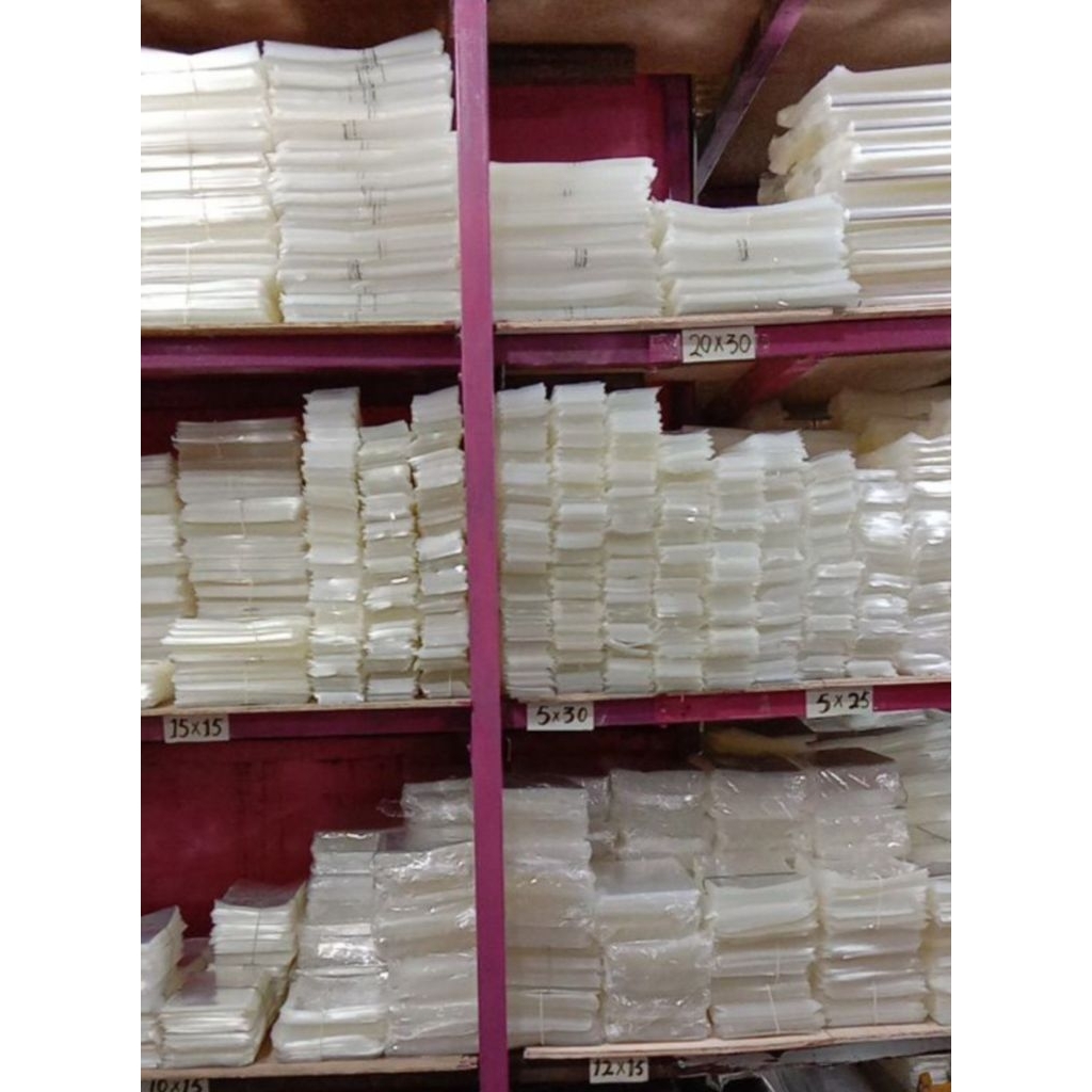 plastik kaca bening/plastik opp bening/plastik souvenir/plastik serba guna